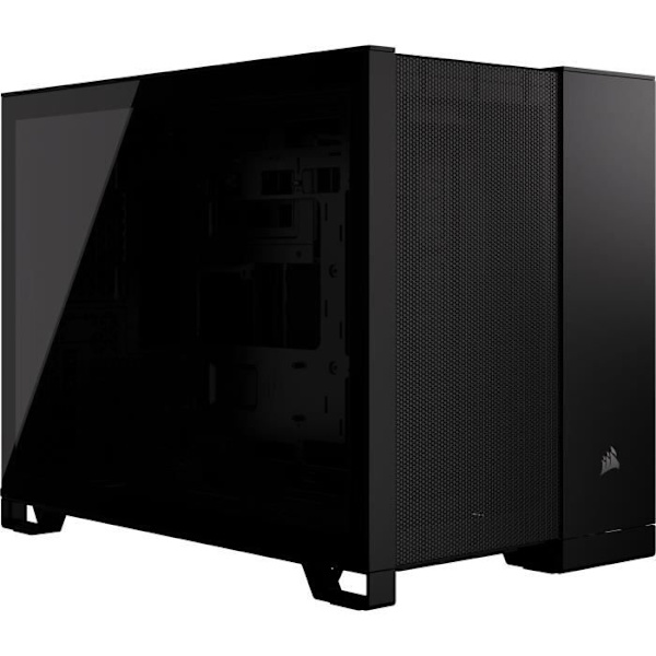 PC-fodral - CORSAIR - 2500D AIRFLOW Micro ATX Dual Chamber - Svart