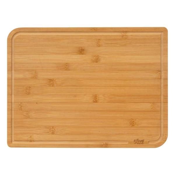 Set med 2 skärbrädor i bambu - 5five beige