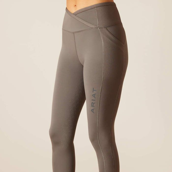 Ariat Eos Chic dam ridbyxor mid grip grå S