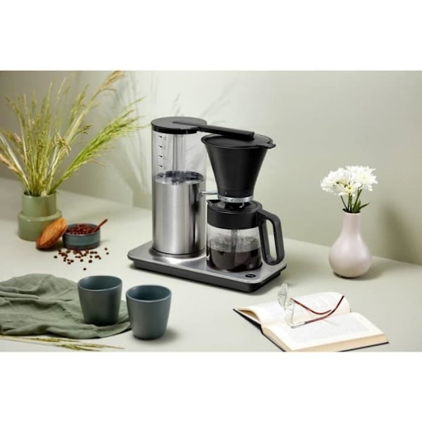 Wilfa CM2S-A125 silverfilter kaffebryggare - 10 koppar - automatisk avstängning
