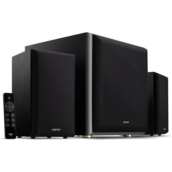 Högtalarsystem - Edifier - M601DB - 220W - Bluetooth 5.1 - Svart