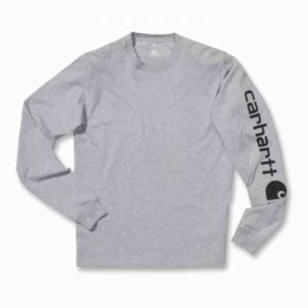 SLEEVE TM ljusgrå långärmad t-shirt - CARHARTT - S1EK231HGYM - jag