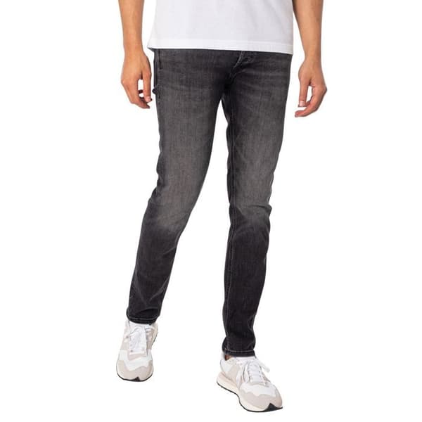 Jack & Jones Glenn Jeans herr denim grå - 70% bomull, 28% polyester, 2% elastan denim grå 40