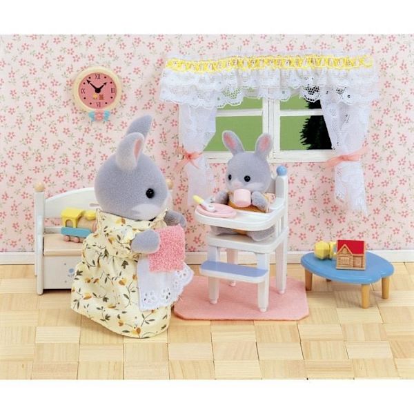 Barnstol - SYLVANIAN FAMILIES - Ny design - Pojke och flicka - Från 3 år Blå