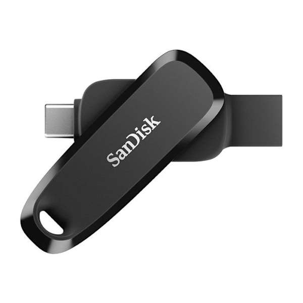 USB Flash-enhet - SANDISK - SDDDC6-512G-G46 - 512 Go - USB Type-C 3.2 Gen 1 - Läshastighet 100 Mo/s Svart