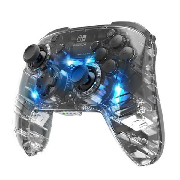 Manette utan tråd Switch Afterglow Prismatic-tillbehör-SWITCH Transparent