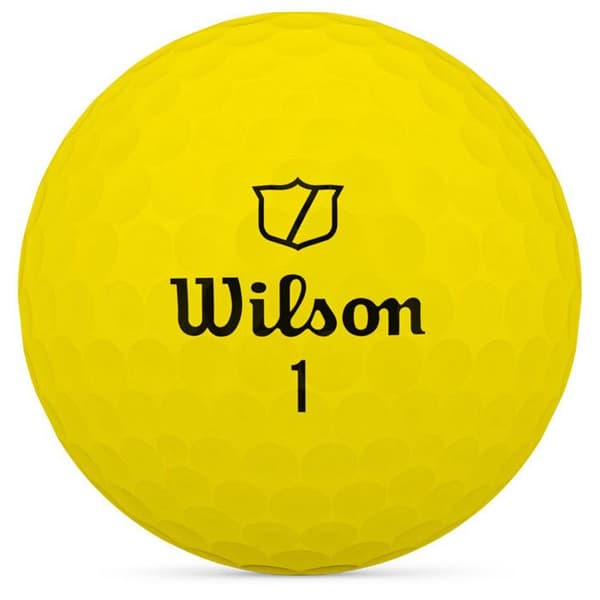 Wilson Triad golfbollar (x12) gul