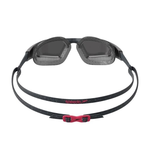 Simglasögon - Speedo - Aquapulse Pro P12 - Oxidgrå/fenixröd/rökgrå - One size - Comfort IQFit™ Oxidgrå/phoenixröd/ljussvart