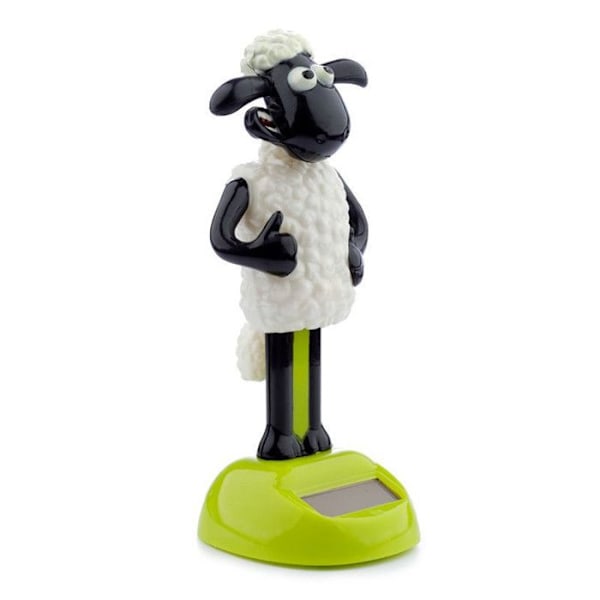 Puckator Shaun the Sheep Solar Powered Pal, unisex, Höjd 13cm Bredd 5cm Djup 6cm