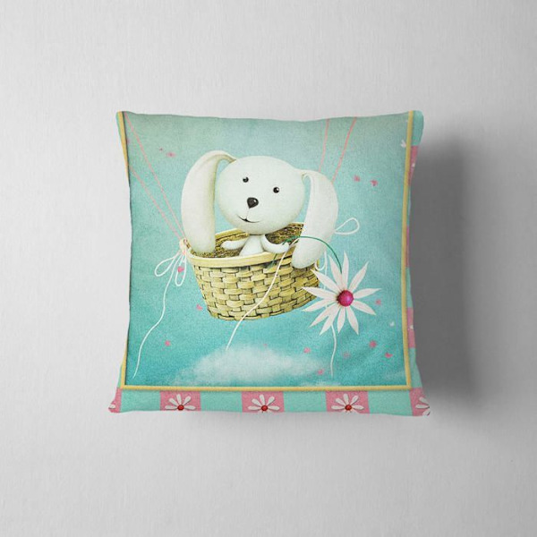 Bonamaison Kuddfodral - 1 - Kuddfodral, Polyester, Flerfärgad, 45x45