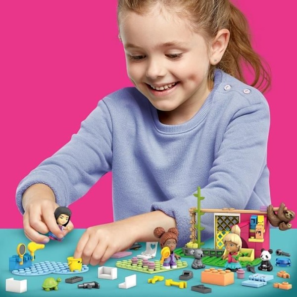 Mega Construx Barbie - Frisörsalong - Byggspel - Från 4 år