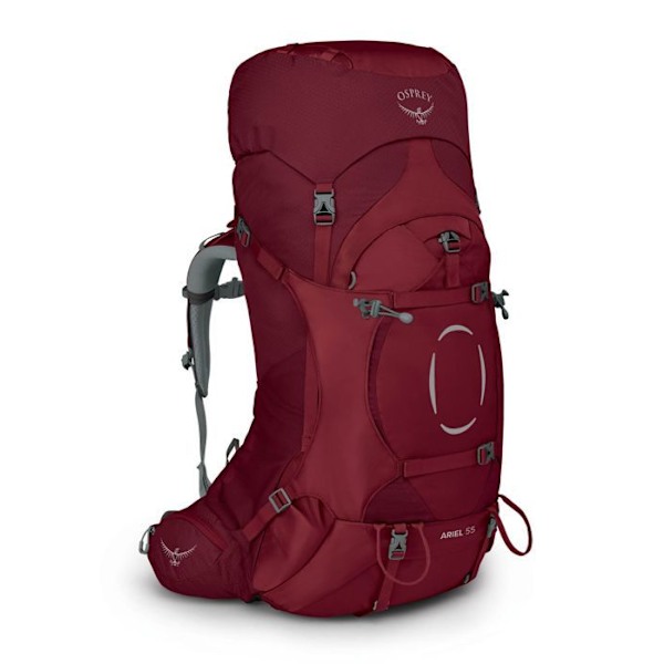 Osprey Ariel 55 XS / S Claret Red [129538] - ryggsäck ryggsäck Röd