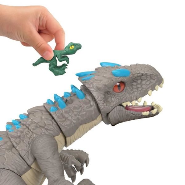 Fisher-Price Imaginext Indominus Rex Figur - Jurassic World - Grå Grå