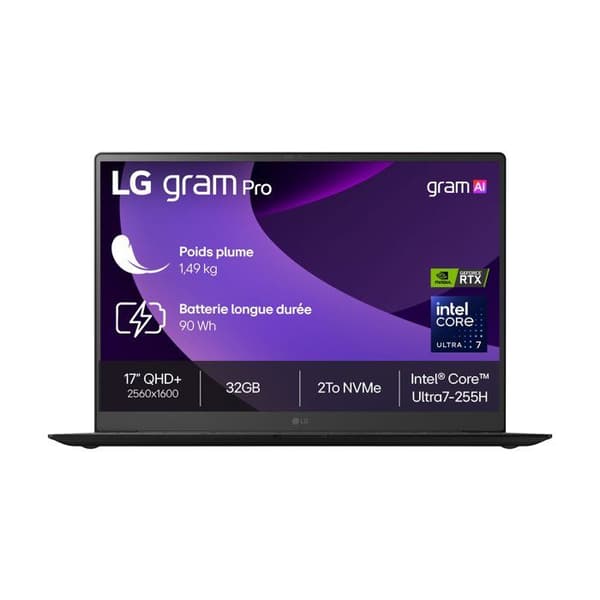 LG gram Pro 17Z90TR-E.AD8BF -