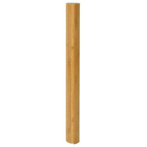 vidaXL Rektangulär matta naturlig 80x200 cm bambu 376775