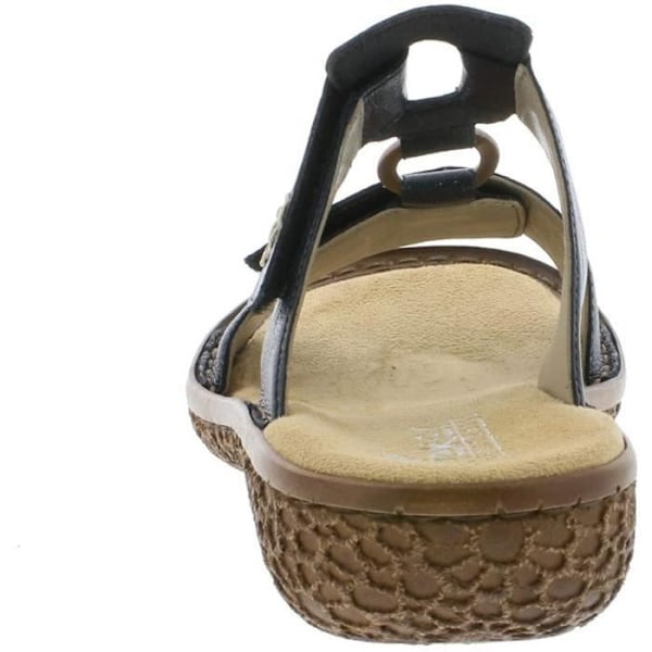 Rieker - Pacifique 14 - Dam - Läder - Kardborre - Platt Sandal Pacifique 14 41