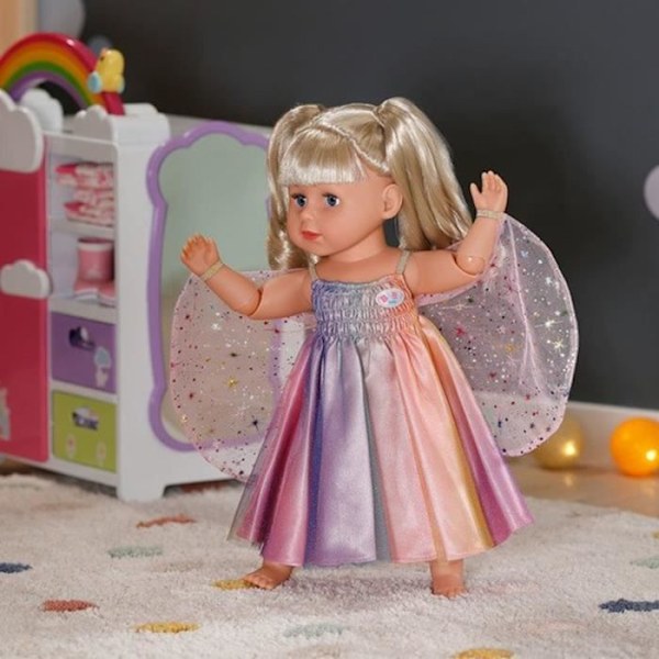 Kläder - Zapf Creation - Regnbåge - 43 cm - Flerfärgad - Från 3 år Flerfärgad