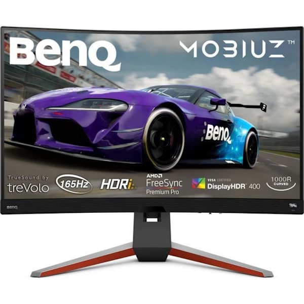 BenQ Mobiuz EX3210R-skärm (9H.LKALB.QBE) Svart
