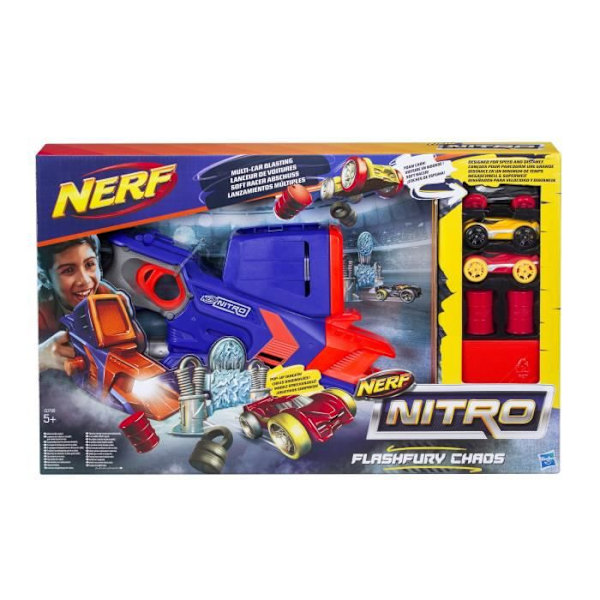 NERF NITRO - Flashfury Chaos - Bilstartare