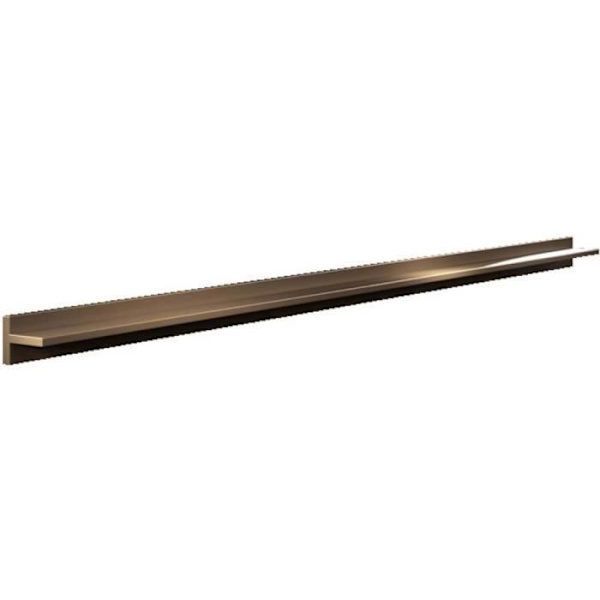 Operforerad samlingsskena, Rittal 9602.000 Koppar T-profil 700 mm 3 st.