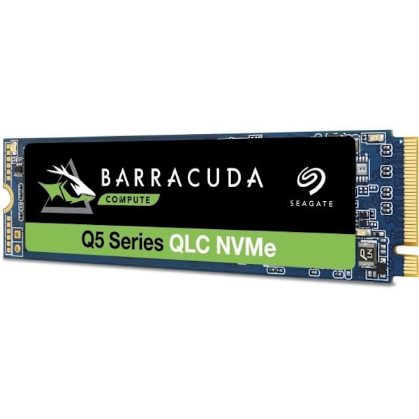 SEAGATE - Intern SSD - BarraCuda Q5 - 2TB - M.2 NVMe (ZP2000CV3A001)