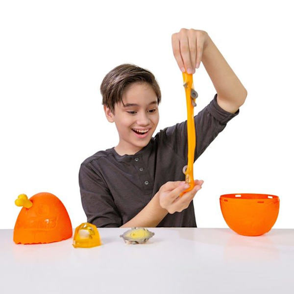 Smashers - 7473B - Luminous Surprise Series 4-Mini Spinosaurus Egg Light-Up Dino,