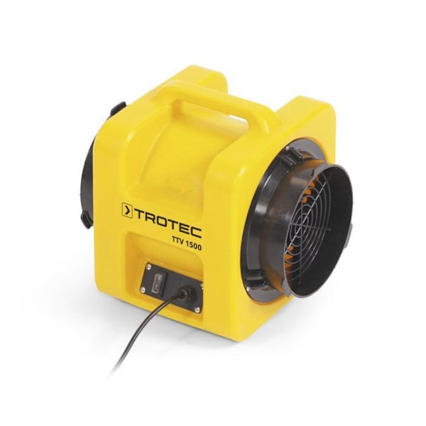 Ventilatorextractor TTV 1500 - TROTEC - Luftflöde 1.050 m³/h - Gul