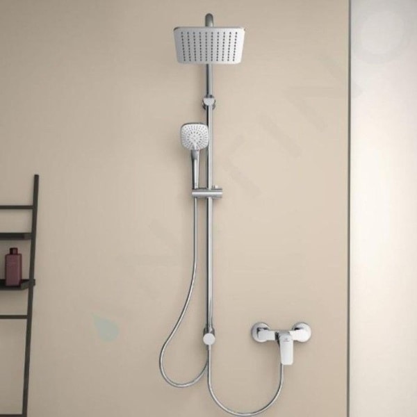 Ideal Standard A5862AA Idealrain Cube Duschpelare Grå