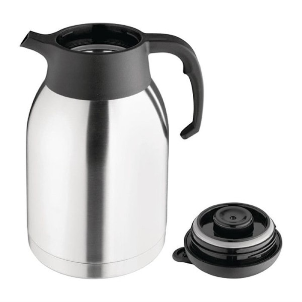 Isolerkanna - Olympia - 2 L - Rostfritt stål - För vuxna - Kompatibel med kaffemaskiner Rostfritt stål