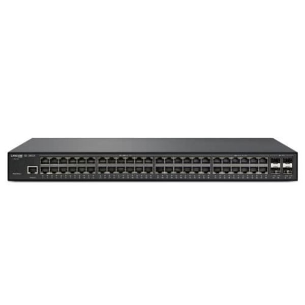 Switch LANCOM - GS-3652X - 48 portar - Gigabit Ethernet - Intern strömförsörjning - Rackmonterbar Svart
