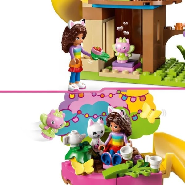 LEGO® Gabby och det magiska huset 10787 Minette Fairy Garden Party Toy med minifigurer Flerfärgad