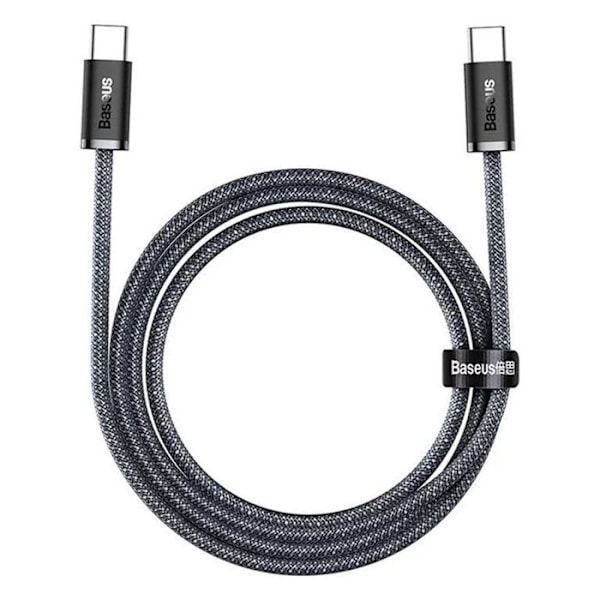 Baseus - Datakabel Dynamic Series (CALD000316) - Type-C till Type-C, Snabbladdning, 100W, 2m - Svart