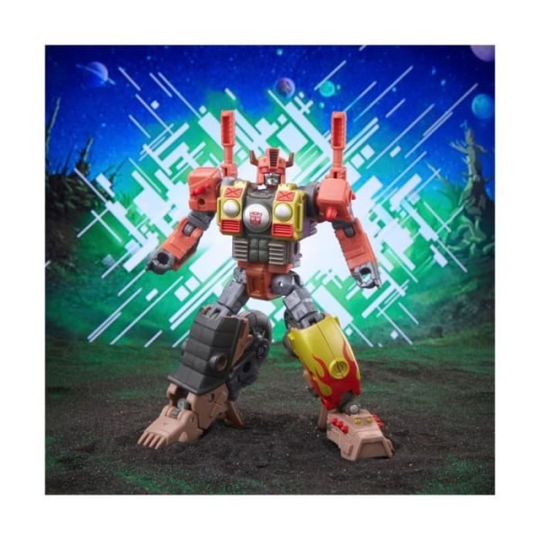 Figur - Hasbro - Transformers Generations Legacy - Crashbar - 14 cm - Mixte - Deluxe Class
