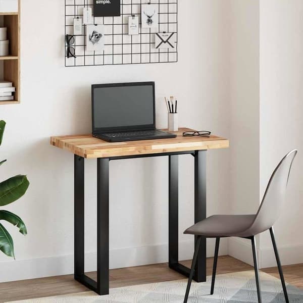 Bordsskiva i akacia - vidaXL - 80x50x4 cm - Obehandlad - Rektangulär - Solid och hållbar