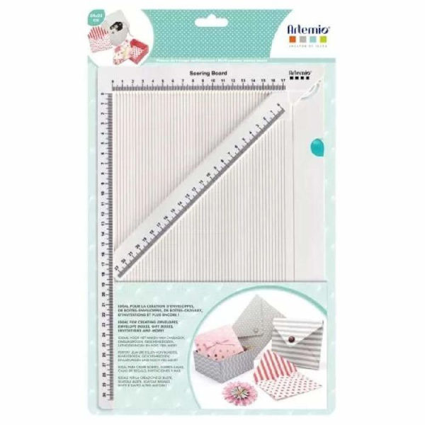 Linjal - Artemio square - 18002118 - Tracing bricka 34,5 x 23 cm