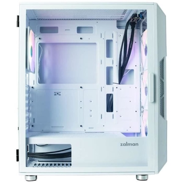 PC-fodral utan strömförsörjning - ZALMAN i3 NEO (Vit) - Medium tower - ATX-format