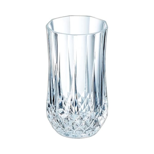 Vattenglas - Cristal d'Arques - Longchamp - Set om 6 - Transparent kristall - Diskmaskinssäker Transparent