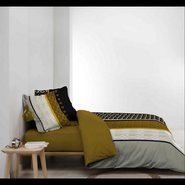 Sängkläder - Smarty - 260x240 cm - 100% bomull - 3 delar - Multifärgad Flerfärgad