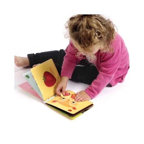 LUDI - Book of dofts aktivitetsleksak - Sensoriskt uppvaknande spel - Baby - Blandat - PEVA - Från 12 månader