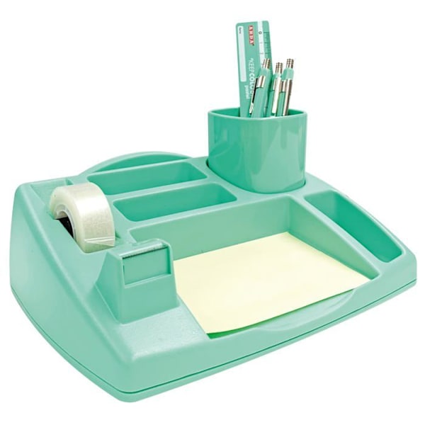 Kontorsset Arda - 4121PV - Kontorsset DESK ORGANIZER OLIVER COL. Pastell - Grön