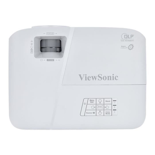 VIEWSONIC PG603W DLP-projektor - 16:10 - 3D Ready - WXGA - Upplösning 1280 x 800 - 3600 lm - 22 000:1