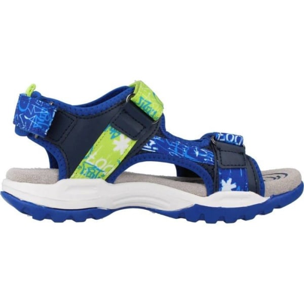 Sandal - barfota Geox - J350RB01454 - Boy Borealis Boy Sandal Marinblå lime 25