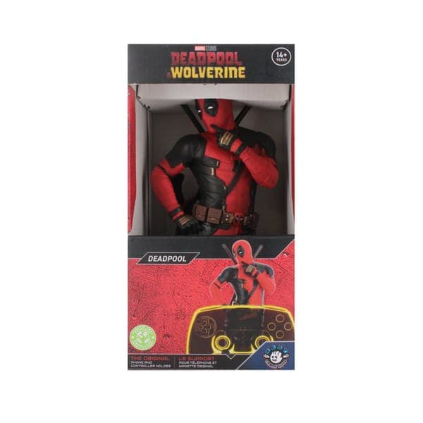 Cable Guys R.E.S.T - Marvel - Deadpool Stöd för Telefon och Handkontroll Flerfärgad
