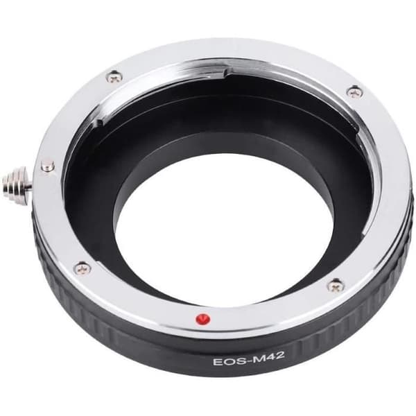Objektivadapter - EBTOOLS - M42 till EF/EF-S - Aluminium - Manuell - Precision