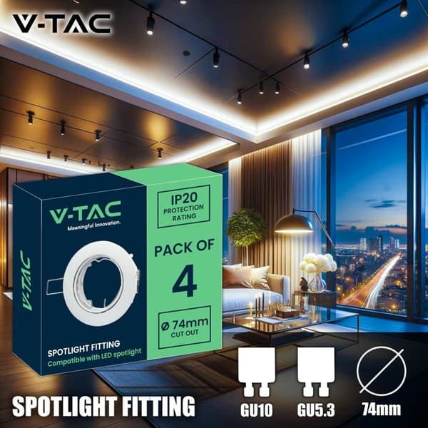 Fläckar - V-tac spotlinje - 3587-4