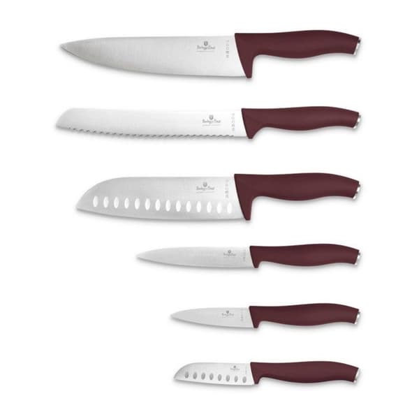 Set med knivar i rostfritt stål 6 st Leonardo Collection - BERLINGERHAUS