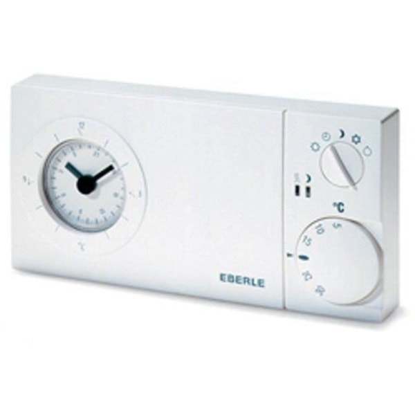 EBERLE EASY3ST termostat med klocka - Vit - Programmerbar Vit