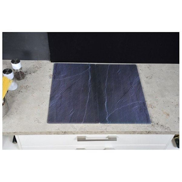 Glasskärbräda - Platt skydd - Paket med 2 - Granit effekt Graniteffekt
