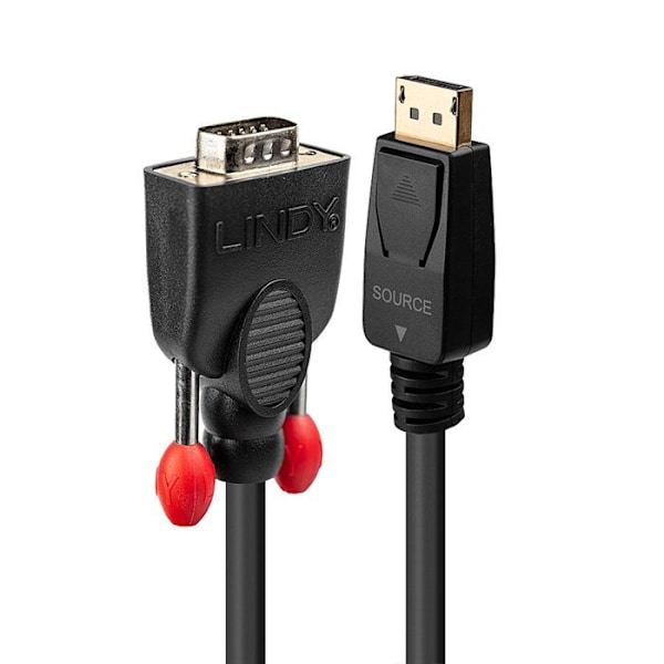 LINDY DisplayPort till VGA-omvandlarkabel - 0,5m
