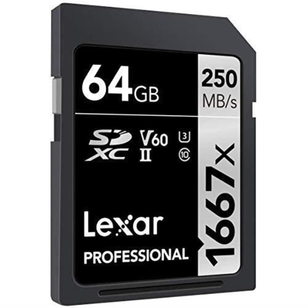 Lexar Professional 1667x 64GB SDXC UHS-II-kort